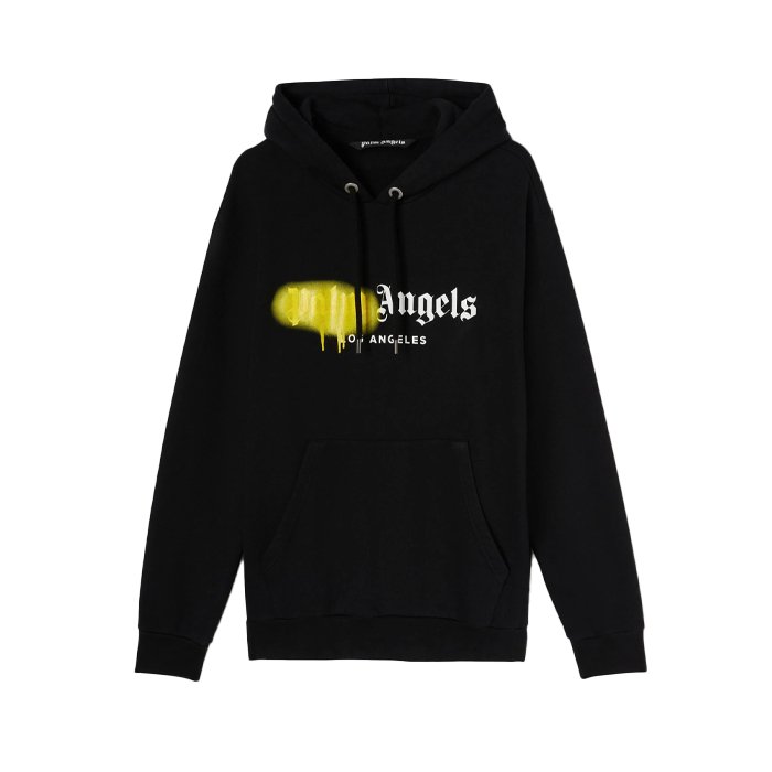 Palm angels yellow hoodie sale