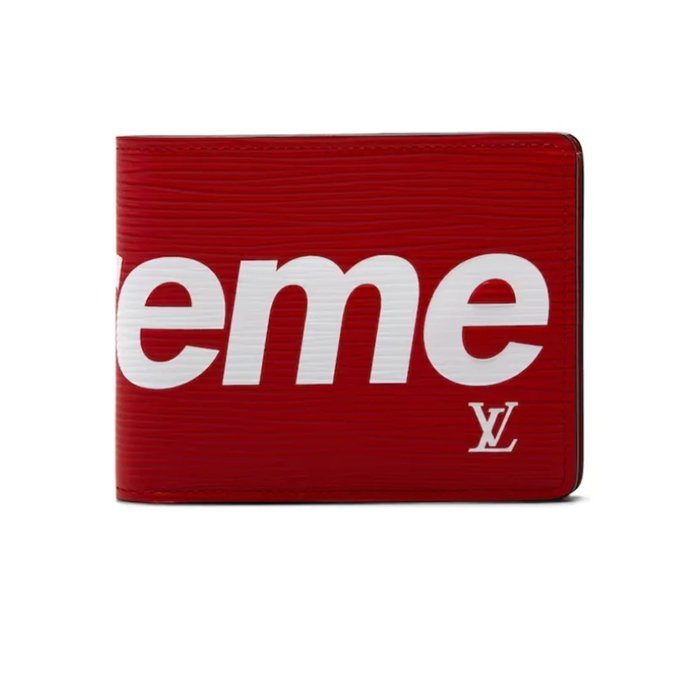 Louis Vuitton x Supreme Slender Wallet Epi Red - HYPE ELIXIR