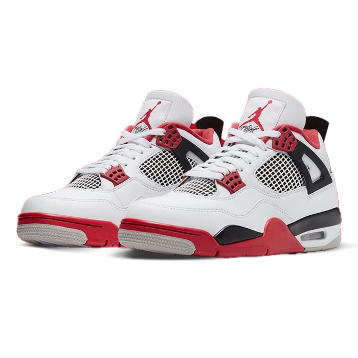 Jordan 4 Retro Fire Red - Get legit Jordan 4 sneakers online on HYPE ELIXIR