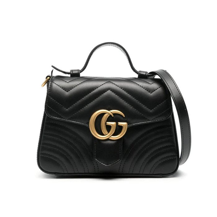 Gucci mini GG Marmont top-handle bag