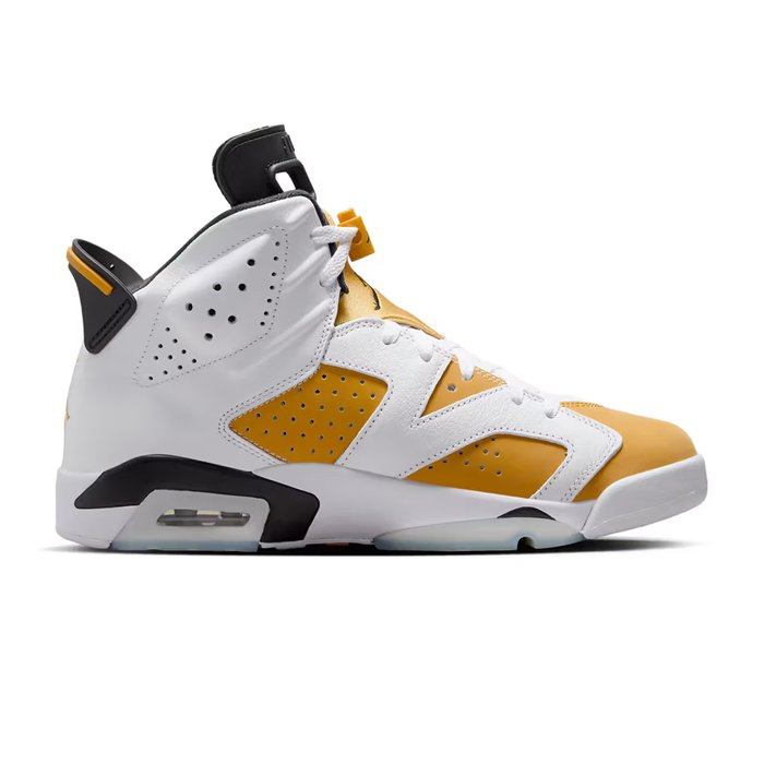 Jordan 6 Retro Yellow Ochre - Get legit Jordan 6 sneakers online on HYPE ELIXIR