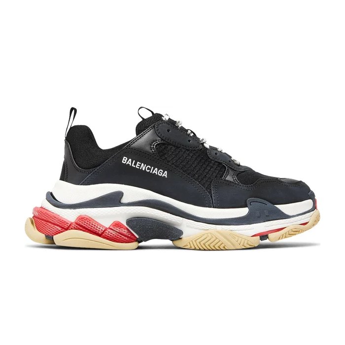 Balenciaga Triple S Red Black