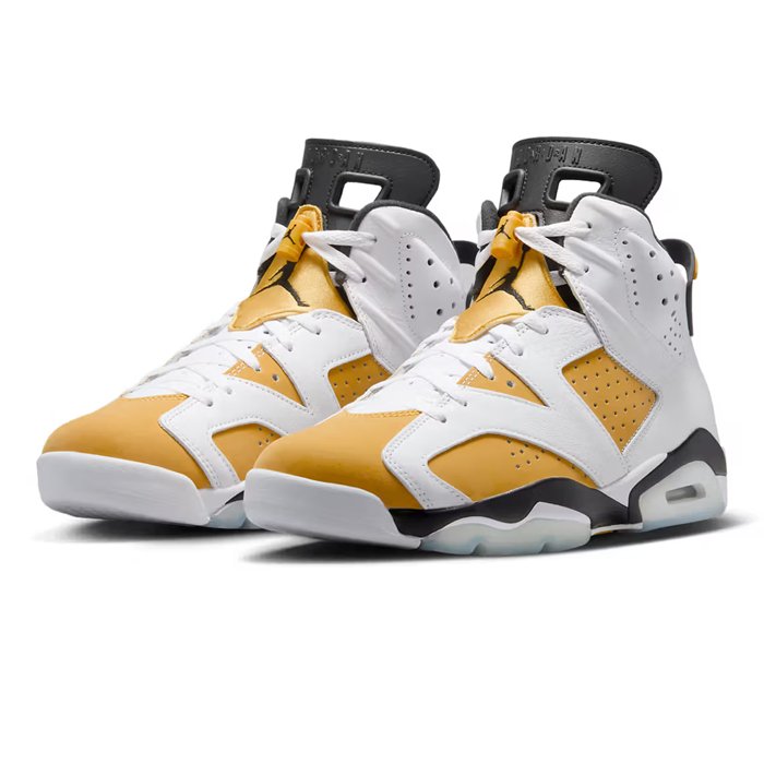 Jordan 6 Retro Yellow Ochre - Get legit Jordan 6 sneakers online on HYPE ELIXIR