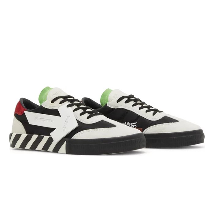 OFF-WHITE Floating Arrow Vulcanized Low Black Green Red - HYPE ELIXIR