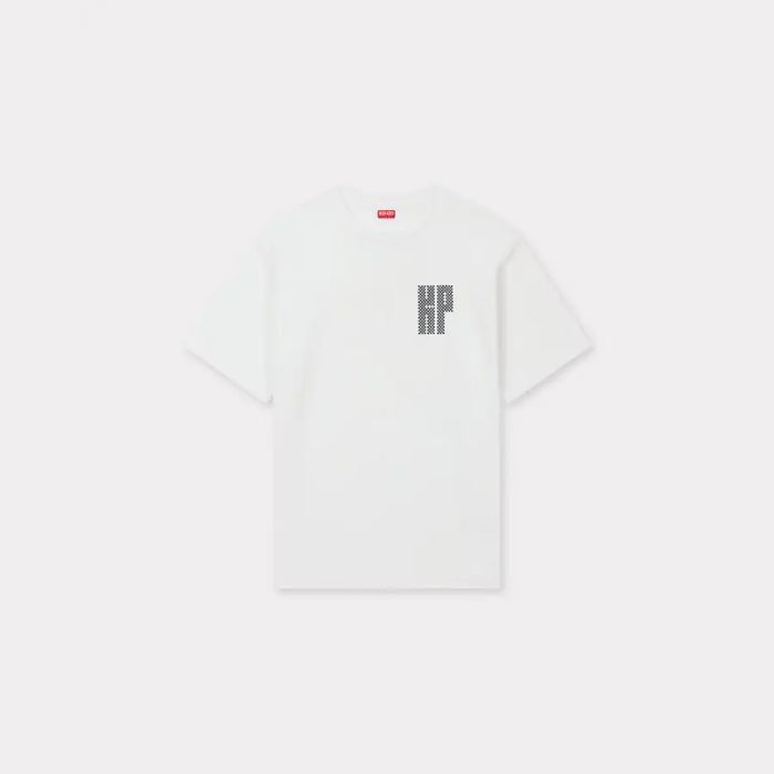 Kenzo Paris 'KENZO Kamon' oversized T-shirtWhite