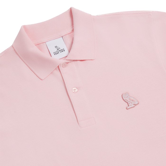 Ovo Classic Short Sleeved Polo Pink