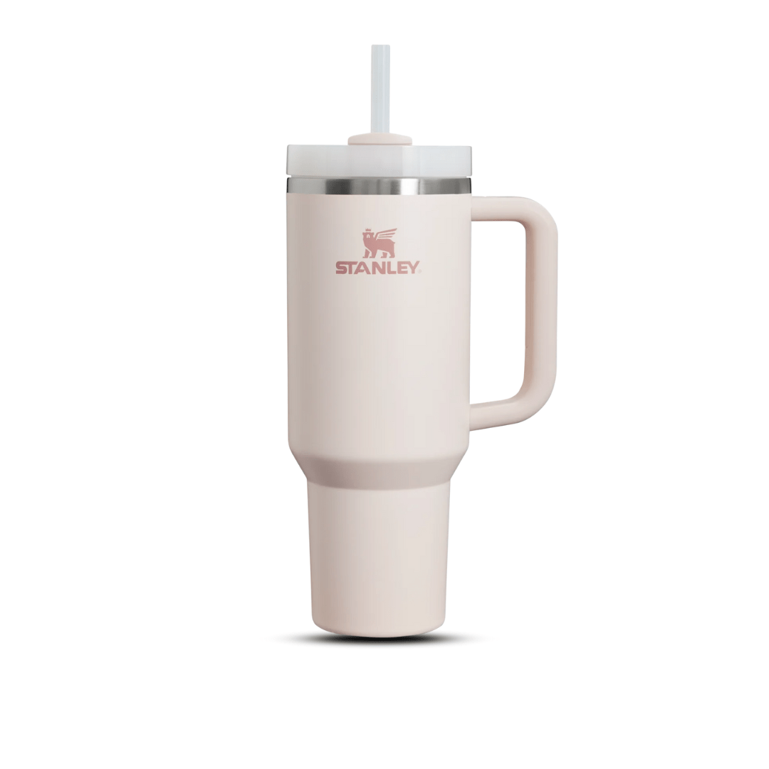 Stanley Quencher H2.0 FlowState™ Tumbler | 40 OZ Rose Quartz