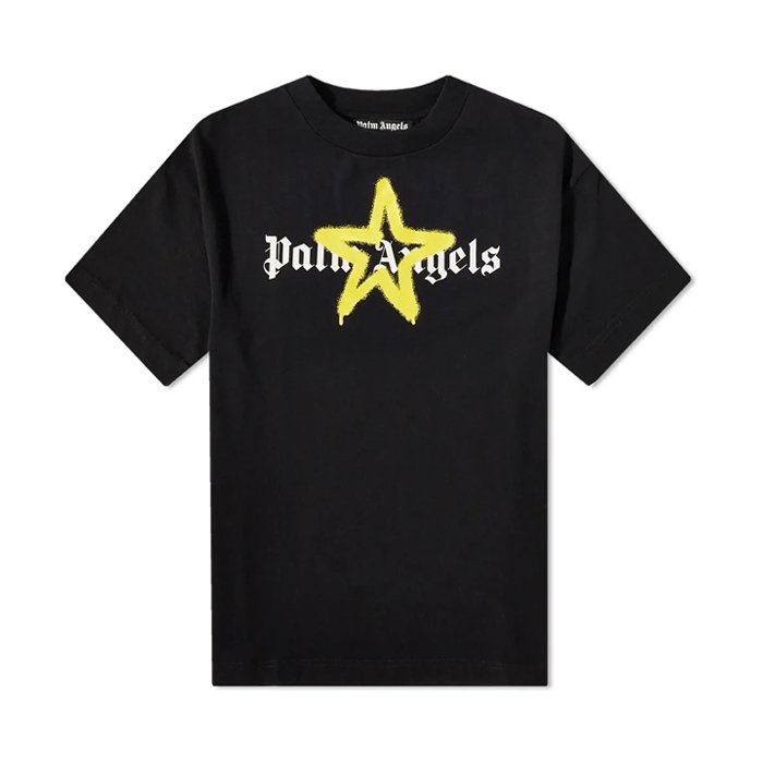 Palm Angels Star Sprayed T-Shirt - HYPE ELIXIR one stop destination for authentic palm angels t-shirt