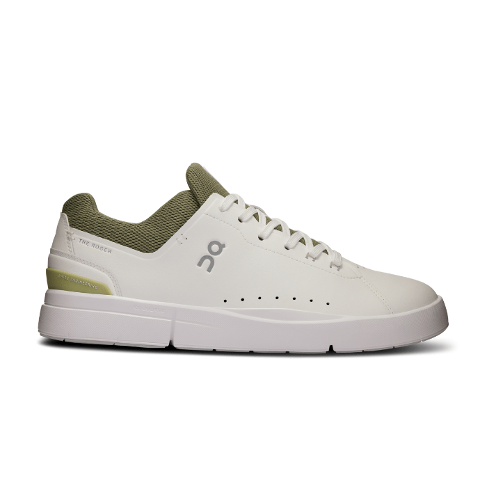 On Running Roger Advantage White Olive