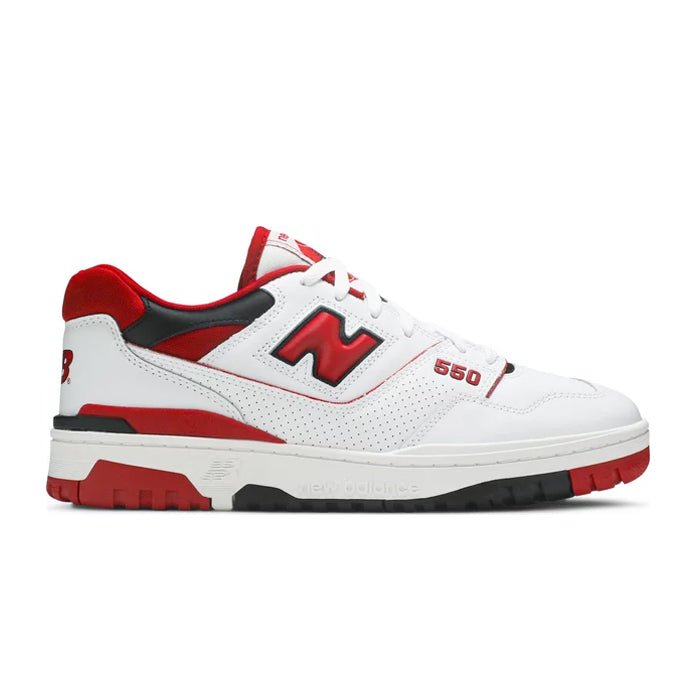 New Balance 550 White Red - HYPE ELIXIR one stop destination for authentic new balance sneakers