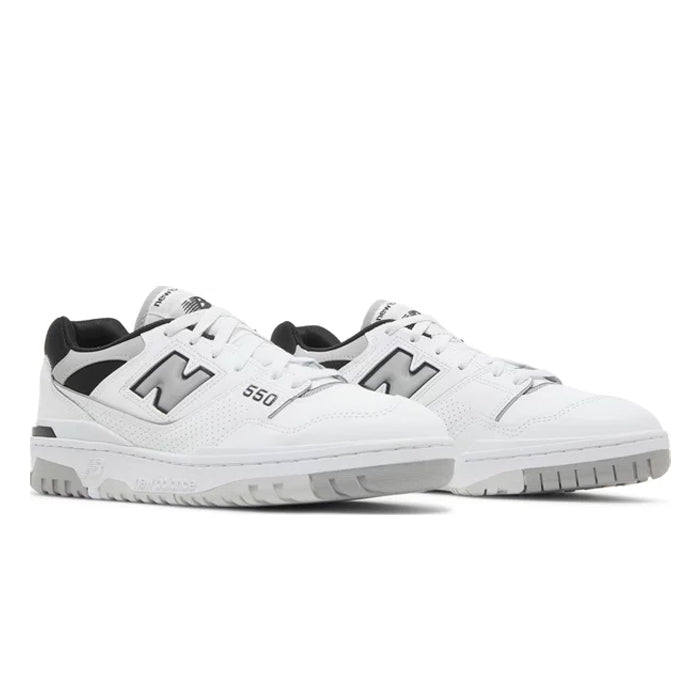 New Balance 550 White Concrete Black - HYPE ELIXIR one stop destination for authentic new balance sneakers