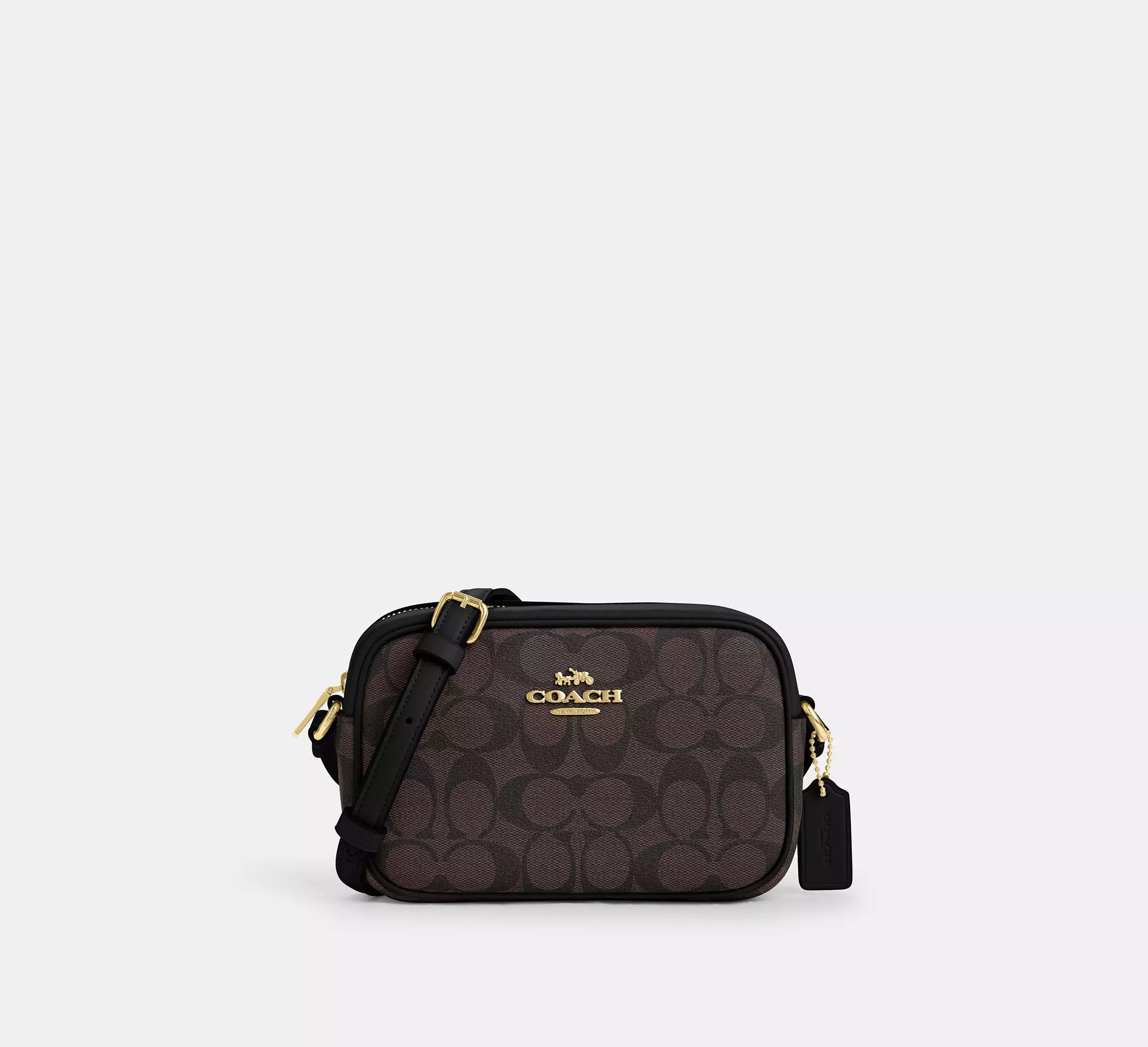 Coach Mini Jamie Camera Bag In Signature Canvas