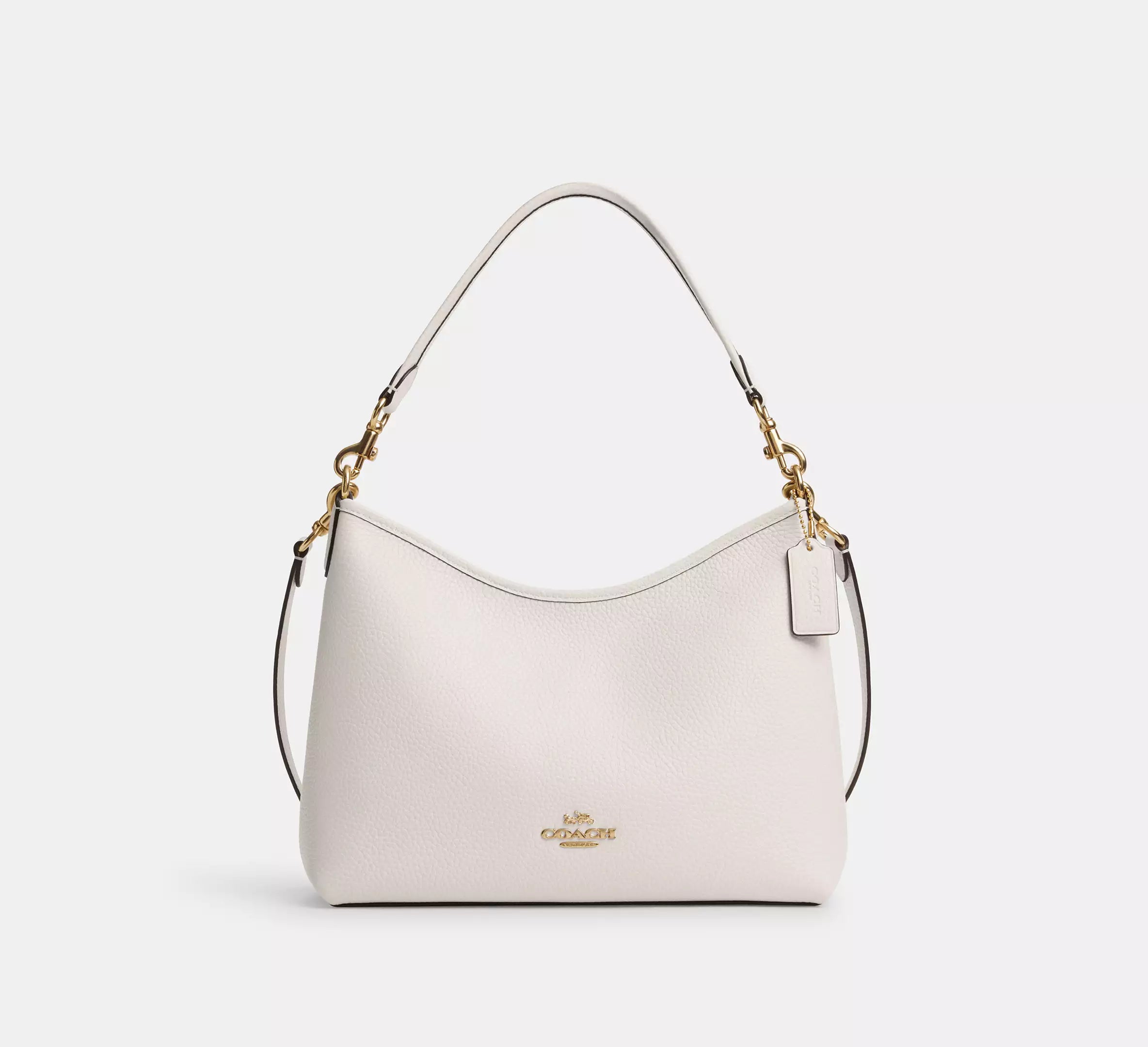 Coach Laurel Shoulder Bag Gold/Chalk