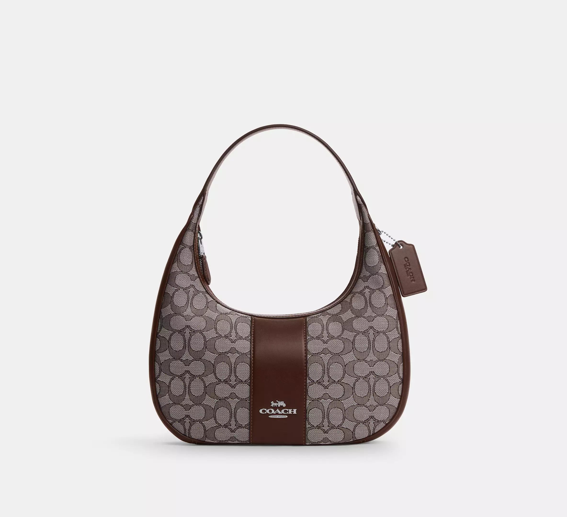 Coach Carmen Shoulder Bag In Signature Jacquard