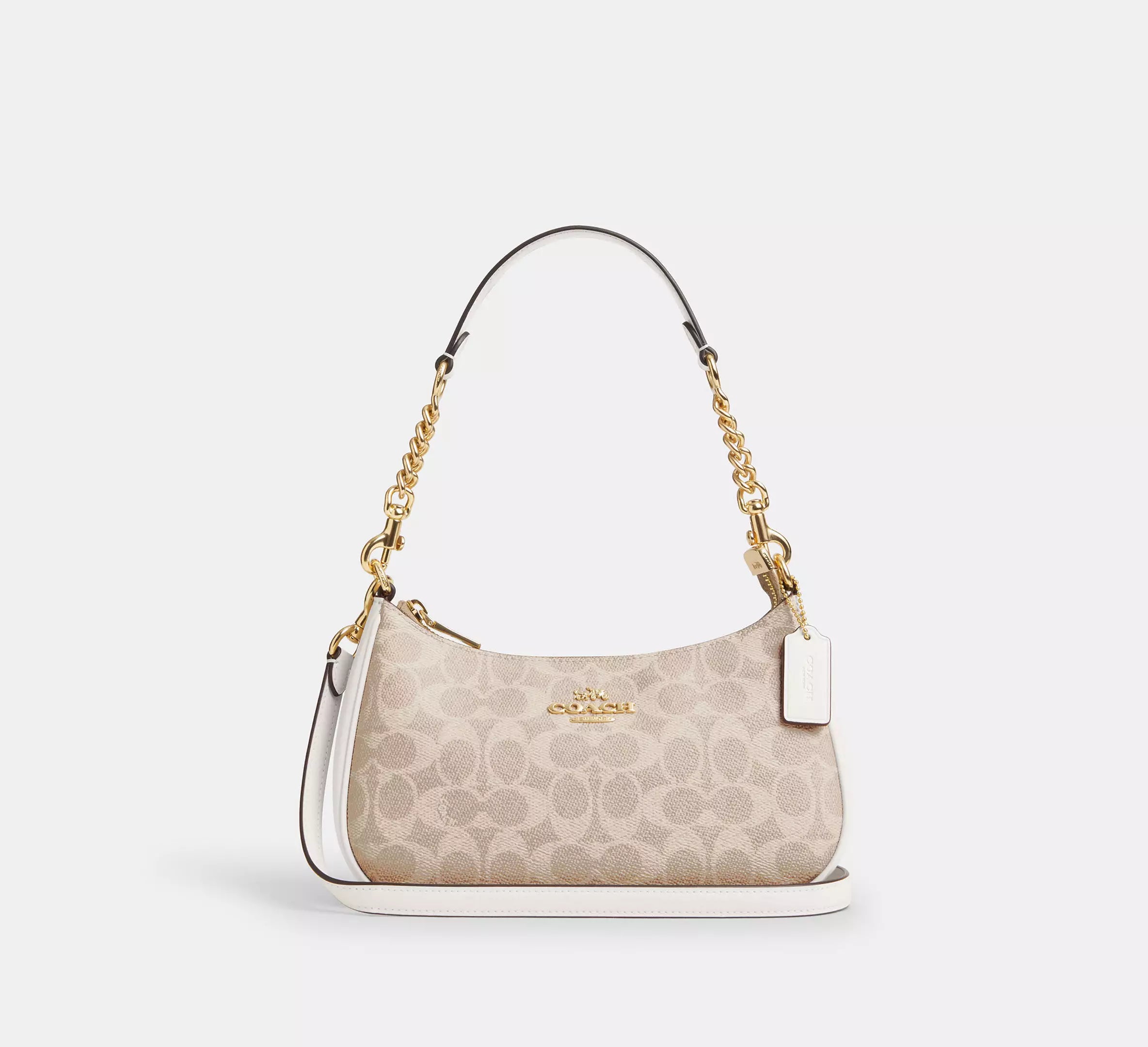 Coach Teri Shoulder Bag In Signature Canvas