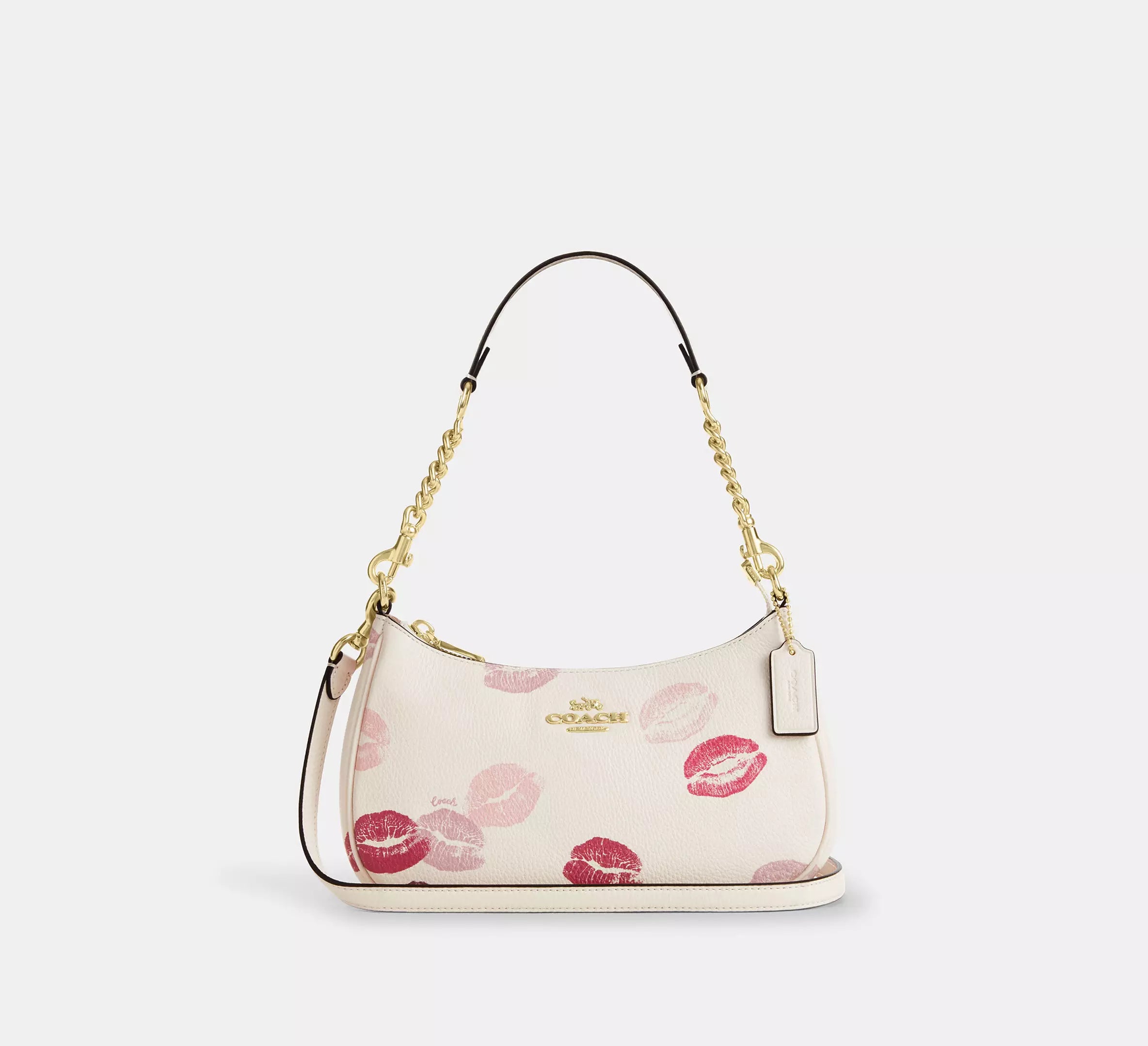 Coach Teri Shoulder Bag With Lips Print