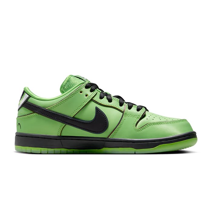 Nike SB Dunk Low The Powerpuff Girls Buttercup - Shop Nike SB Dunk on Hype Elixir