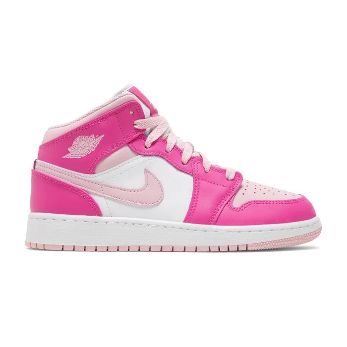 Air Jordan 1 Mid GS 'Fierce Pink'-Jordan 1 mid-HYPE ELIXIR