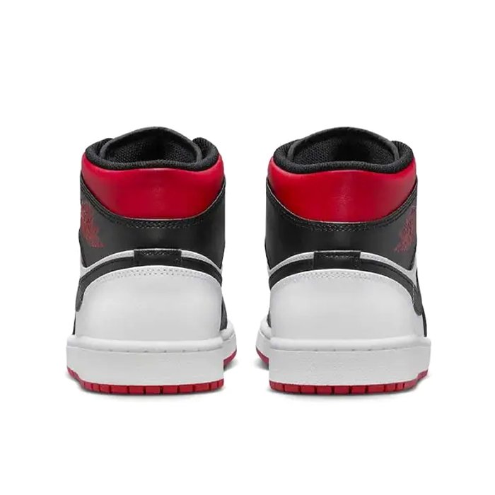 Air Jordan 1 Mid 'Gym Red Black Toe'-Jordan 1 mid-HYPE ELIXIR