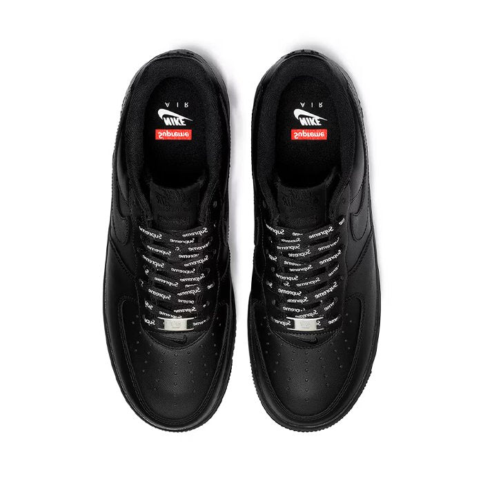 Supreme x Air Force 1 Low 'Box Logo - Black' - HYPE ELIXIR